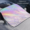 Car Laser Front Windshield Sun Protection Heat Insulation Sunshade, Size: Small