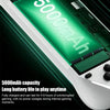 E6 Handheld Game Console 5 Inch IPS Screen Retro Gamebox  With 2 Handles 32GB(Black)