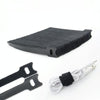 50 PCS  T-shape Self-Adhesive Data Cable Organizer Bundles 12 x 150mm Black