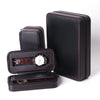 PU Leather Full Carbon Fiber Zipper Watch Bag Watch Storage Display Box, Style:  08 Watch Position