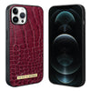 For iPhone 12 Pro Max VIETAO Alligator Texture PU Phone Case(Red)