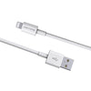 WK WDC-117 3A 8 Pin Fast Charging Charging Cable, Length: 1.2m (White)