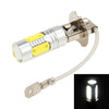 H3 6W White LED Fog Light for Vehicles, DC 12V-24V