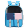 Pet Carrier Backpack, Blue, for Cats & Dogs (Model 6)
