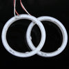 2 PCS 2.5inch Car Angel Eyes Light, DC 12V(White Light)