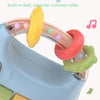 Early Education Baby Toy Newborn Light And Music Electric Comfort Milk Bottle Rattle( Blue)