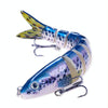 HENGJIA JM063 Multi-Section Fake Bait 8 Section Sinker Lures, Size: 13.4cm 18g(1)