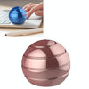 Fully Disassembled Rotating Tabletop Ball Decompression Gyroscope Tabletop Toy, Specification:Diameter 55mm(Rose Gold)