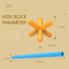 100pcs Pipe+100 connectors DIY Plastic 4D Straw Building Blocks Joint Funny Development Toys