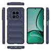 For Realme V60 5G Magic Shield TPU + Flannel Phone Case(Dark Blue)