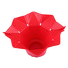 2 PCS Creative Foldable Silicone Microwave Popcorn Maker(Red)