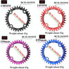 MOTSUV Narrow Wide Chainring MTB  Bicycle 104BCD Tooth Plate Parts(Purple)