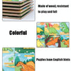 2 PCS Wooden 3D Stereo Dinosaur Puzzle Children Educational Early Education Toys(Tyrannosaurus)