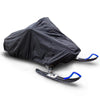 Outdoor Snowmobile Waterproof And Dustproof Cover UV Protection Winter Motorcycle Cover, Size: 330x130x121cm(Black)