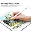 WIWU P339 USB Charging Universal Tablet PC Capacitive Pen Stylus Pen, Compatible with IOS & Android System Devices (White)