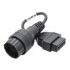 38Pin to 16Pin Truck OBD2 Conversion Cable OBDII Diagnostic Adapter Cable for Iveco