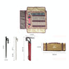 AOTU AT6543-2 Outdoor Camping Tent Nails Accessories Tool Kit(Silver)