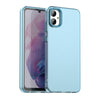 For Samsung Galaxy A05 Candy PC Hybrid TPU Shockproof Phone Case(Blue)