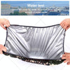 80L Adjustable Waterproof Dustproof Backpack  Rain Cover Portable Ultralight Protective Cover(Black)
