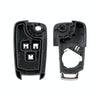 Opel 3 Button Flip Car Key Case Replacement Shell with Blade