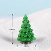 5pcs Simulation Christmas Tree Decoration Christmas Gifts Micro Landscape Snow Ornament, Style: No.4