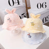 MZ9828 Star Grass Pattern Newborn Basin Hat Baby Cotton Hat Fisherman Hat, Size: Around 42cm(Pink)