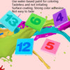 2 PCS Cartoon Animal Double-Sided Klotski Puzzle Children Wooden Toy Early Education Jigsaw Puzzle(Dinosaur)