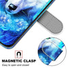 For Alcatel 3X 2020 Coloured Drawing Cross Texture Horizontal Flip PU Leather Case with Holder & Card Slots & Wallet & Lanyard(Dick Rose Wolf)