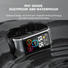 H21 1.14 inch Silicon Band Earphone Detachable Smart Watch Support Temperature Measurement / Bluetooth Call / Voice Control(Red)