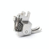 AA11 Sew Machine Flat Sewing Machine Adjustable Pressure Presser Roller Press Foot Accessories, Style:Twist Wheel