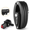 WEST BIKING Bicycle Folding Anti-Theft Code Lock Portable Chain Lock(YP0705067)