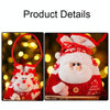 Christmas Knitted Handheld Gift Bag Children Cartoon Candy Bag(Elderly)