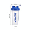 2 PCS YZ025 600ml Multifunctional Transparent Water Cup(Blue)