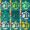 Paper-cut Leaf Ornaments Photography Props(Blackish Green)