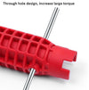 5 In 1  Multifunctional Sink Bathroom Wrench Plumbing Installation Tool Water Pipe Faucet Repair Removal Tool