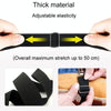 1pair Motorcycle Pant Leg Holder Multifunctional Portable Outdoor Riding Windproof Clip(Black)