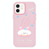 For iPhone 11 Skin Feeling Jelly TPU Hybrid PC Phone Case(Dog Tote Bag Pink)