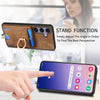For Samsung Galaxy S25 Ultra 5G Retro Splitable Magnetic Card Bag Leather Phone Case(Brown)