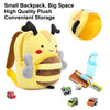 Kids 3D Animal Velvet Backpacks Children Cartoon Kindergarten Toys Gifts School Bags(Zebra)