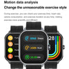 D8 Pro 2.01 inch 2 in 1 Bluetooth Earphone Silicone Strap Smart Watch, Support NFC with Cover(Space Grey)
