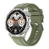 LEMFO HK4 1.43 inch AMOLED Round Screen Smart Watch Supports Bluetooth Calls(Green)