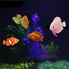 Glow in the Dark Silicone Aquarium Fish Ornament (Clownfish, Angelfish, Guppy, Upside-Down Catfish)