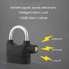Short Beam Model Outdoor Door Anti-Theft Alarm Lock Waterproof Anti-Pick Motorcycle Bicycle Padlock