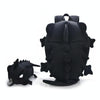 3D Animal Backpack Dinosaur Shape Cartoon School Bags Teenager Schoolbag(Black)