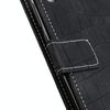 For Alcatel 3X 2020 Magnetic Crocodile Texture Horizontal Flip Leather Case with Holder & Card Slots & Wallet(Black)