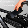 WEST BIKING YP0707257 Bicycle Triangle Bag EVA Hard Shell Bike Bag Mountain Bike Front Beam Bag Riding Equipment(Black)