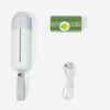 LED Dog Pooper Scooper & Bag Dispenser (White)