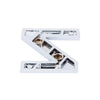 Car Vehicle Badge Emblem 3D English Letter Z Self-adhesive Sticker Decal, Size: 4.5*4.5*0.5cm
