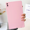 For Samsung Galaxy Tab S9+ / S9 FE+ / S10+ Oil Spray Skin-friendly TPU Tablet Case(Pink)