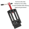 TOSEEK Mountain Bike Front Fork Pipe Cutter Seat Post Cutting Saw Handle(Black Orange)